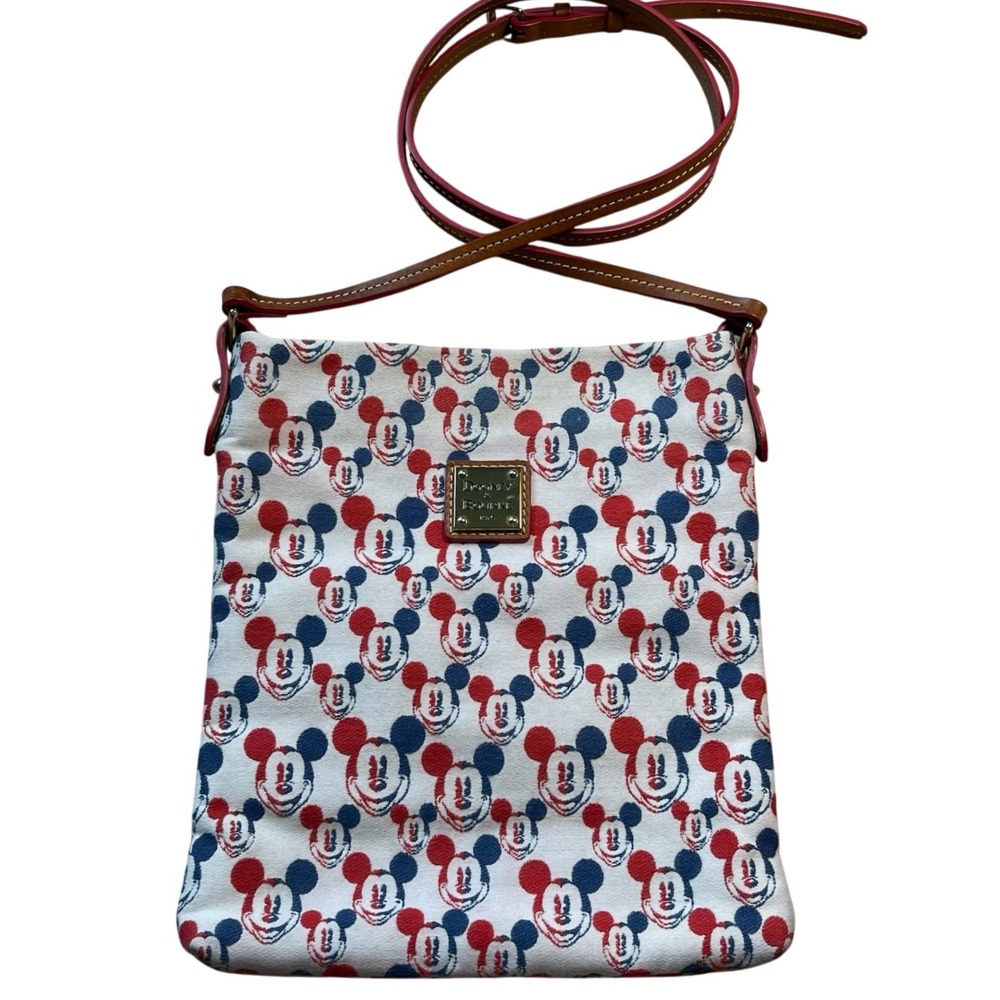 Dooney & Bourke Disney Parks Mickey Mouse Sketch Crossbody Bag Red White Blue